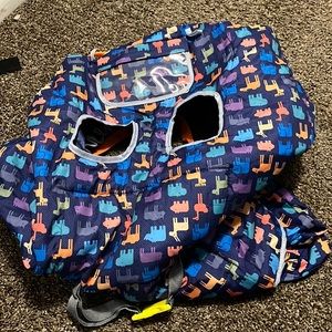 Baby shopping cart cover